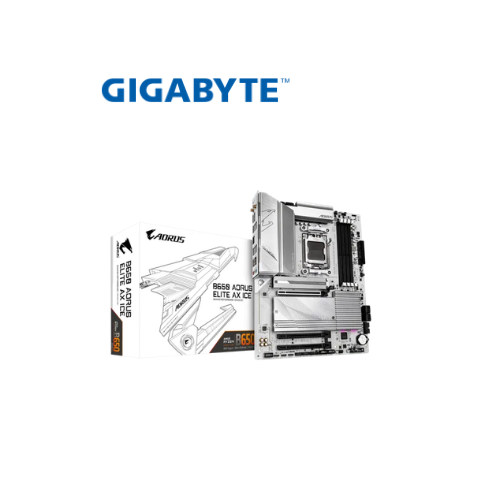Motherboard Gigabyte B650 A ELITE AX ICE AM5 DDR5 WiFi 6E ATX para AMD Ryzen
