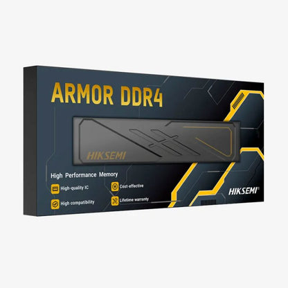 MEMORIA RAM HIKSEMI ARMOR 8GB DDR4 3200 BLACK