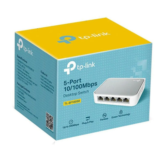 Switch TP-Link TL-SF1005D 5 Puertos Fast Ethernet 10/100 No Gestionado