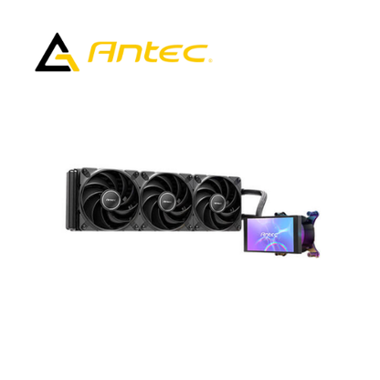 Refrigeración Líquida AIO Antec Vortex View 360 360mm LCD 5" ARGB 400W Negro