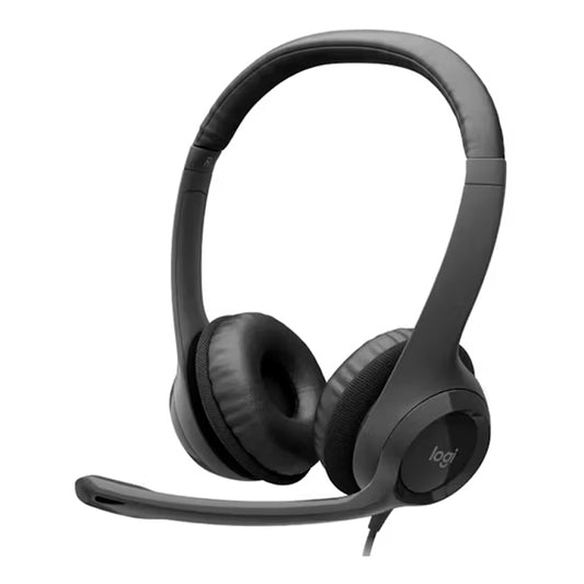 AURICULARES LOGITECH H390 ESTÉREO USB-A CON MICRÓFONO