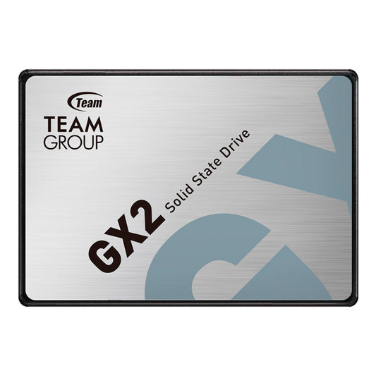 UNIDAD DE ESTADO SOLIDO TEAMGROUP GX2 256GB, SATA 6.0 GBPS, 2.5", 7MM.