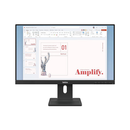 Monitor Lenovo ThinkVision E24-40 23.8" FHD IPS 100Hz HDMI DP VGA Parlantes