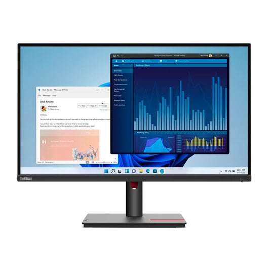 MONITOR LENOVO THINKVISION T22I-30 21.5" FHD WLED IPS HDMI DP VGA COLOR RAVEN