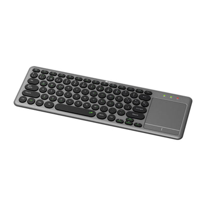 TECLADO INALÁMBRICO KLIP XTREME KCK-550S ESPAÑOL DUAL BLUETOOTH 5.0 / 2.4GHZ TOUCHPAD GRIS/NEGRO
