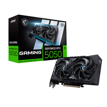 Tarjeta de Video MSI RTX 5050 Gaming OC 8GB GDDR6 PCIe 5.0 Dual Fan