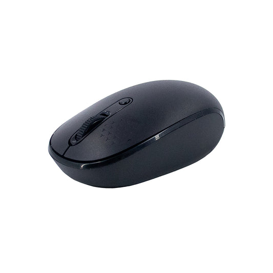 MOUSE INALÁMBRICO TEROS TE-1237S DUAL BT 5.0 Y USB NEGRO