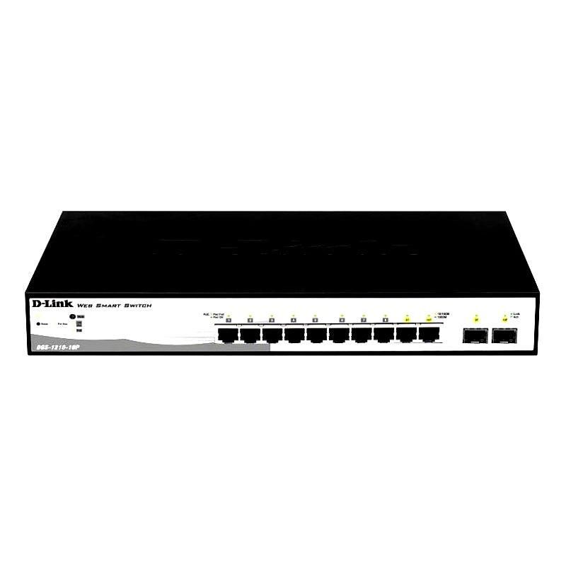 SWITCH D LINK DGS 1210 10P CAPA 2 10 PUERTOS GIGABIT 2 PUERTOS SFP COMBO