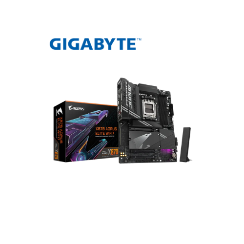 Motherboard Gigabyte X870 AORUS Elite WiFi7 AMD AM5 DDR5 ATX PCIe 5.0