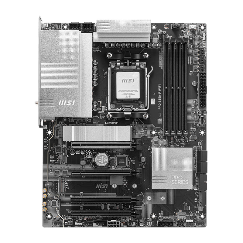 MOTHERBOARD MSI PRO B850-P WIFI CHIPSET AMD AM5 ATX ALTO RENDIMIENTO