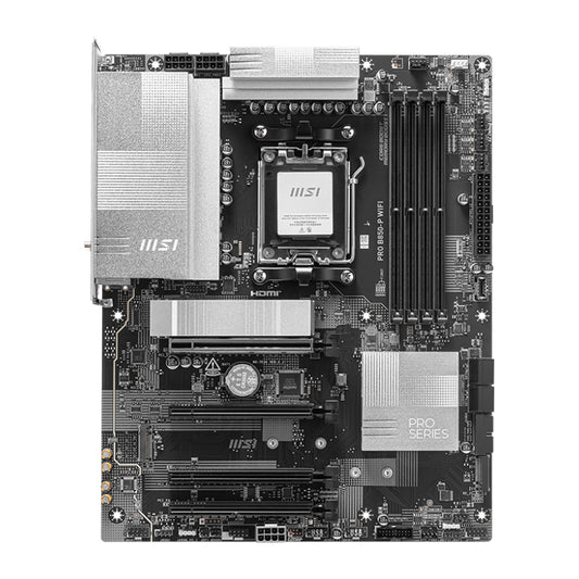 MOTHERBOARD MSI PRO B850-P WIFI CHIPSET AMD AM5 ATX ALTO RENDIMIENTO