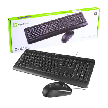 KIT TECLADO + MOUSE KLIP XTREME KCK-251S ESPAÑOL USB