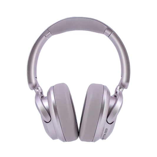 AUDÍFONOS INALÁMBRICOS TEROS TE-8038RS CON MICRÓFONO, CANCELACIÓN DE RUIDO ENC, CARGA USB-C, COLOR ROSE TITANIUM