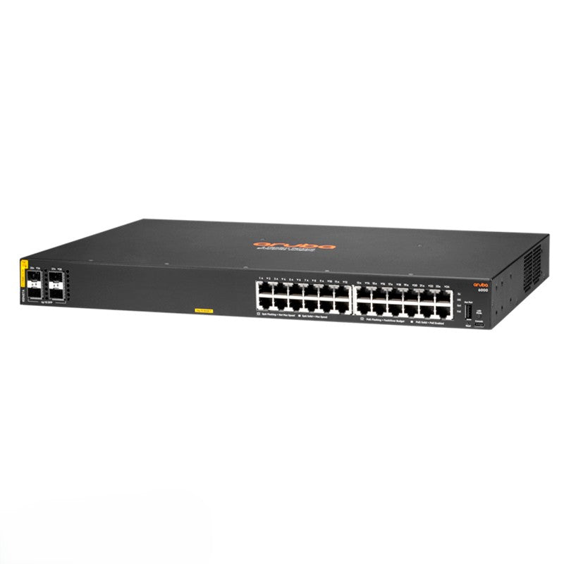 SWITCH HPE ARUBA 6000 24G POE 370W 4 PUERTOS SFP