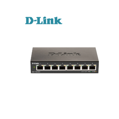 Switch D-Link DGS-1100-08V2 8 Puertos Gigabit Smart Administrable
