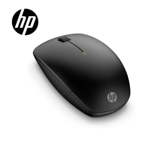 Mouse HP 235 Slim inalámbrico, óptico, 1600 DPI, diseño compacto con receptor USB, color negro.