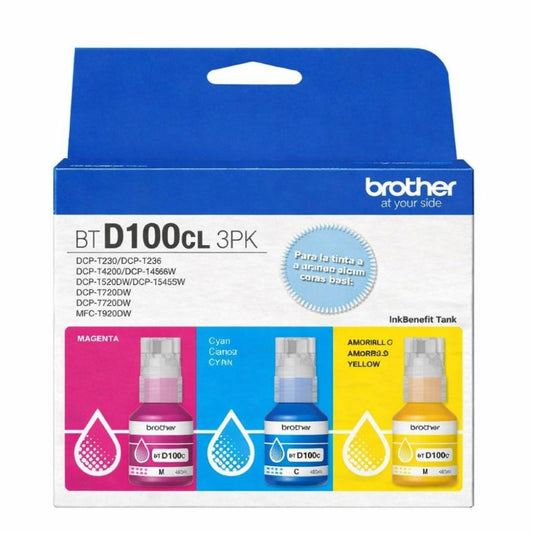 TINTA BROTHER PACK COLOR PARA T230 T430W T530DW T730DW T930DW