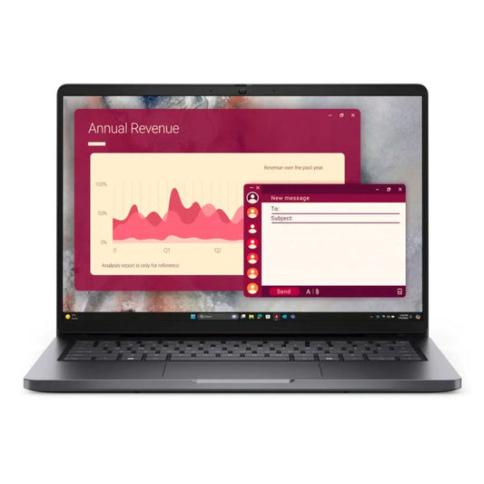 LAPTOP DELL PRO 14 PC14250 FHD+ INTEL CORE I5-120U 8GB DDR5 512GB SSD WINDOWS 11 PRO NEGRO