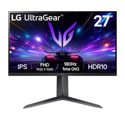 MONITOR GAMER LG 27" ULTRAGEAR PLANO FHD IPS (1920X1080) HDMI/DP/HP-OUT