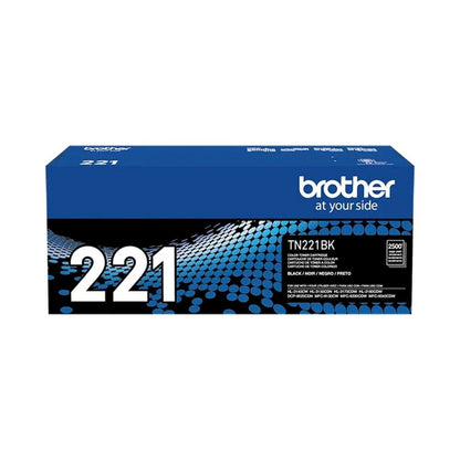 Tóner Brother TN-221BK Negro Original 2,500 Páginas | HL-3150CDN HL-3170CDW