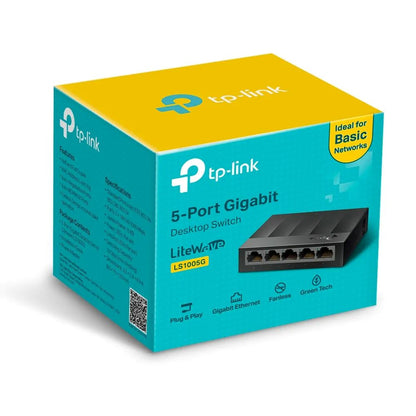 Switch TP-Link LiteWave LS1005G 5 Puertos Gigabit 10/100/1000 No Gestionado