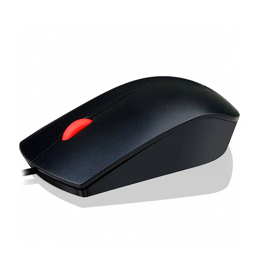 Mouse Lenovo Essential USB Negro 1600 DPI Sensor Óptico