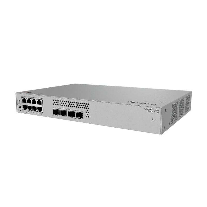 Switch Huawei eKitEngine S310S-8P4JX 8 Puertos PoE+ Gigabit L2+ Compacto
