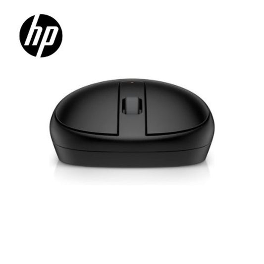 Mouse HP 240 inalámbrico, Bluetooth, óptico, 1600 DPI, diseño ergonómico y silencioso, color negro.