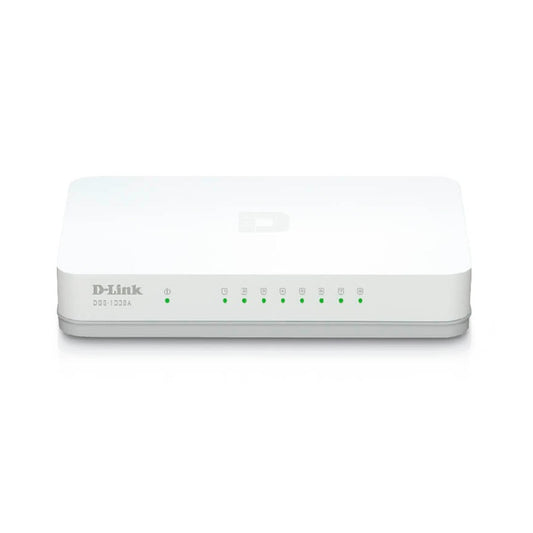 SWITCH D LINK DES 1008A E 8 PUERTOS 10 100 MBPS