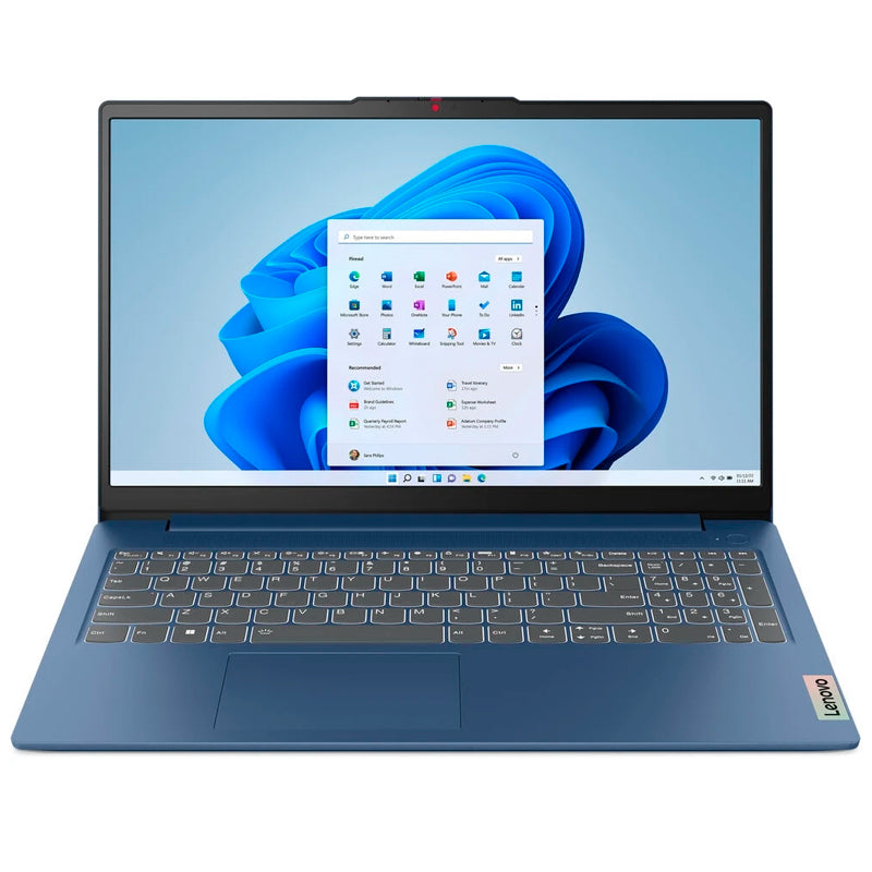 LAPTOP LENOVO IDEAPAD SLIM 3 15.6" FHD INTEL CORE I5-12450H 2.0 / 4.4 GHZ 16GB LPDDR5 5500MHZ