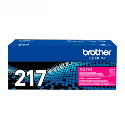 TONER BROTHER TN 217M MAGENTA PARA HL L3270CDW DCP L3551CDW MFC L3750CDW 2300 PÁGINAS