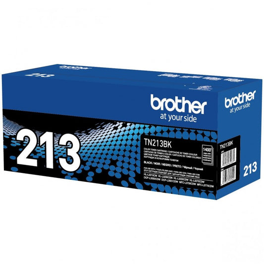 TONER BROTHER TN 213BK BLACK PARA HL L3270CDW DCP L3551CDW MFC L3750CDW 1400 PÁGINAS