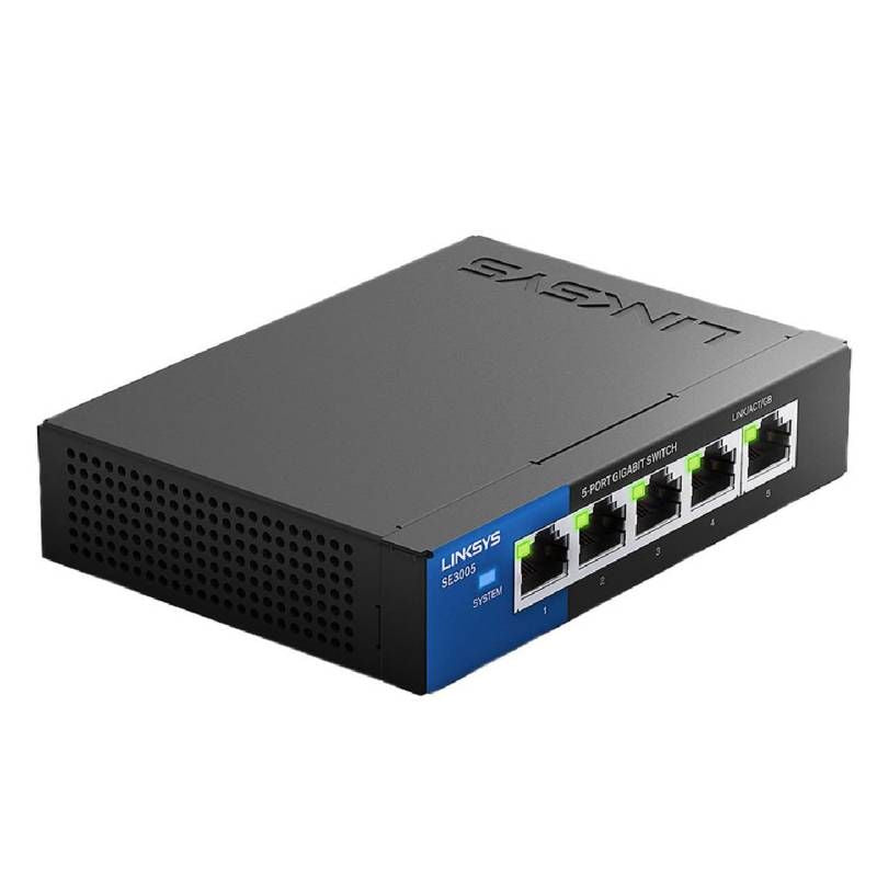 SWITCH LINKSYS SE3005 5 PUERTOS GIGABIT