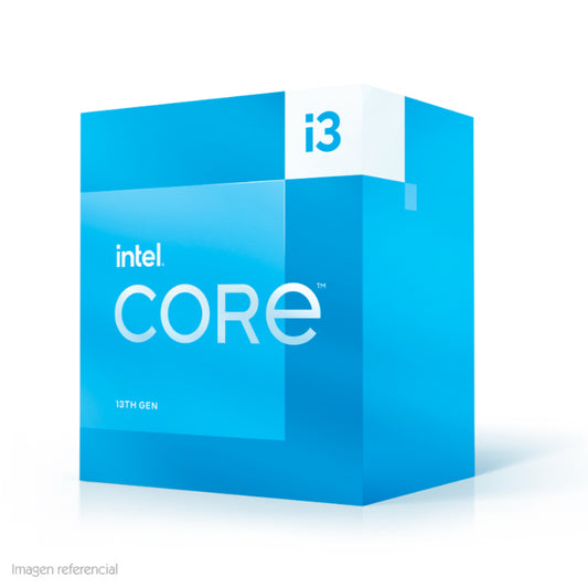 PROCESADOR INTEL CORE I3-13100, 4.5GHZ, 4+4 CORES, LGA1700