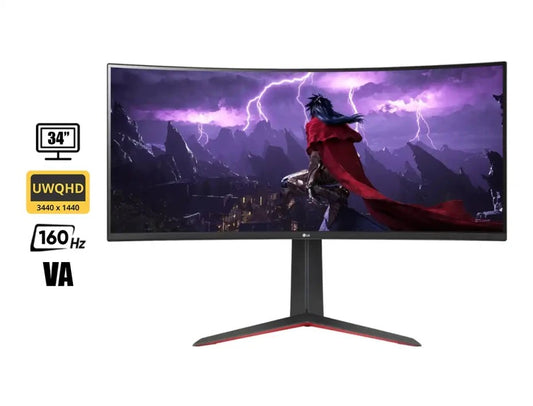 MONITOR LG LED GAMING CURVO 34GP63A 34" WQHD 160HZ 1MS