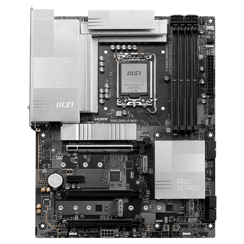 Motherboard MSI PRO Z890-P WIFI LGA1851 ATX DDR5 Intel Z890 4x M.2 2.5GbE