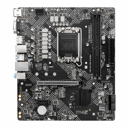 Motherboard MSI PRO H610M-A DDR4 LGA1700 mATX Intel H610 HDMI VGA 2x DIMM