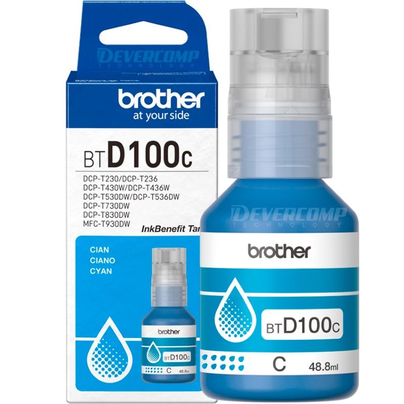 TINTA BROTHER CYAN PARA T230 T430W T530DW T730DW T930DW