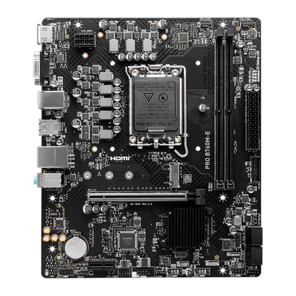 Motherboard MSI PRO B760M-E DDR4 LGA1700 mATX Intel B760 HDMI VGA
