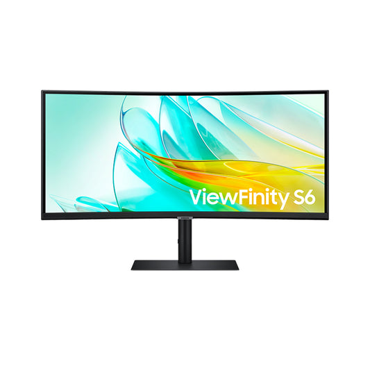 MONITOR CURVO SAMSUNG VIEWFINITY S6 S65UC, 34" FHD ULTRA-WQHD, DP, HDMI, HDR10, USB, USB-C