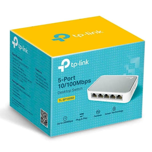 Switch TP-Link TL-SF1005D 5 Puertos Fast Ethernet 10/100 No Gestionado Compacto
