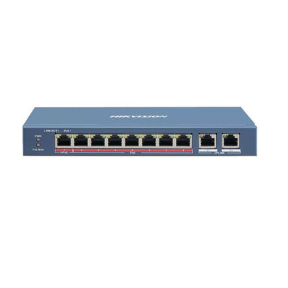 Switch Hikvision DS-3E0310HP-E 8 Puertos Gigabit PoE 10/100/1000 No Gestionado