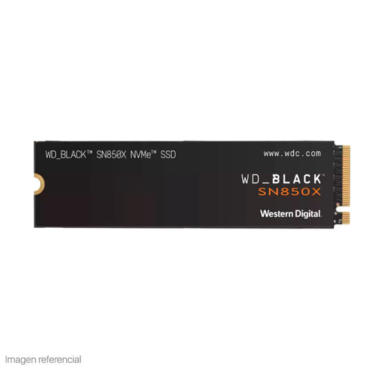 UNIDAD EN ESTADO SOLIDO WESTERN DIGITAL BLACK SN850X NVME 1TB, M.2 2280, PCIE GEN 4.0 X4.