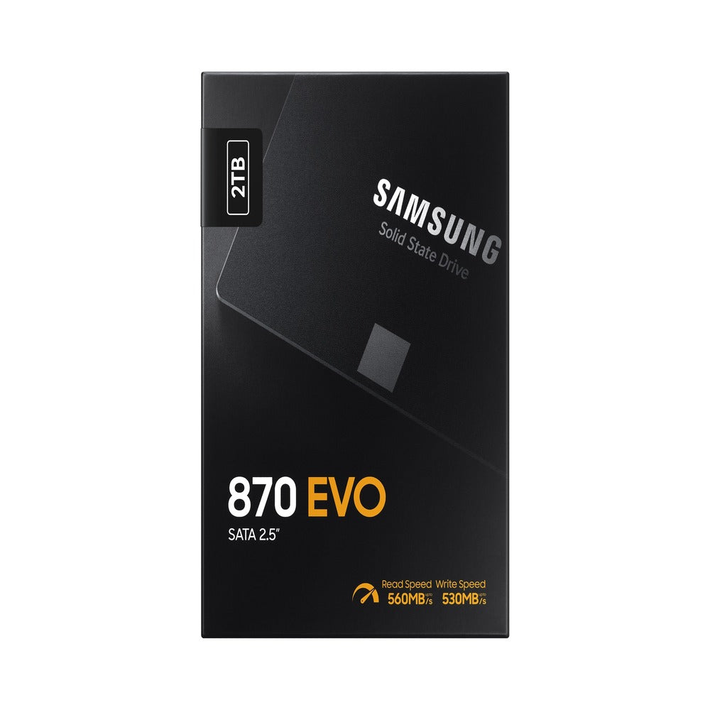 UNIDAD EN ESTADO SOLIDO SAMSUNG 870 EVO, 2TB, 2.5", SATA 6GB/S