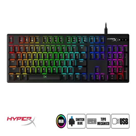 HyperX Alloy Origins Core - Teclado - retroiluminación
