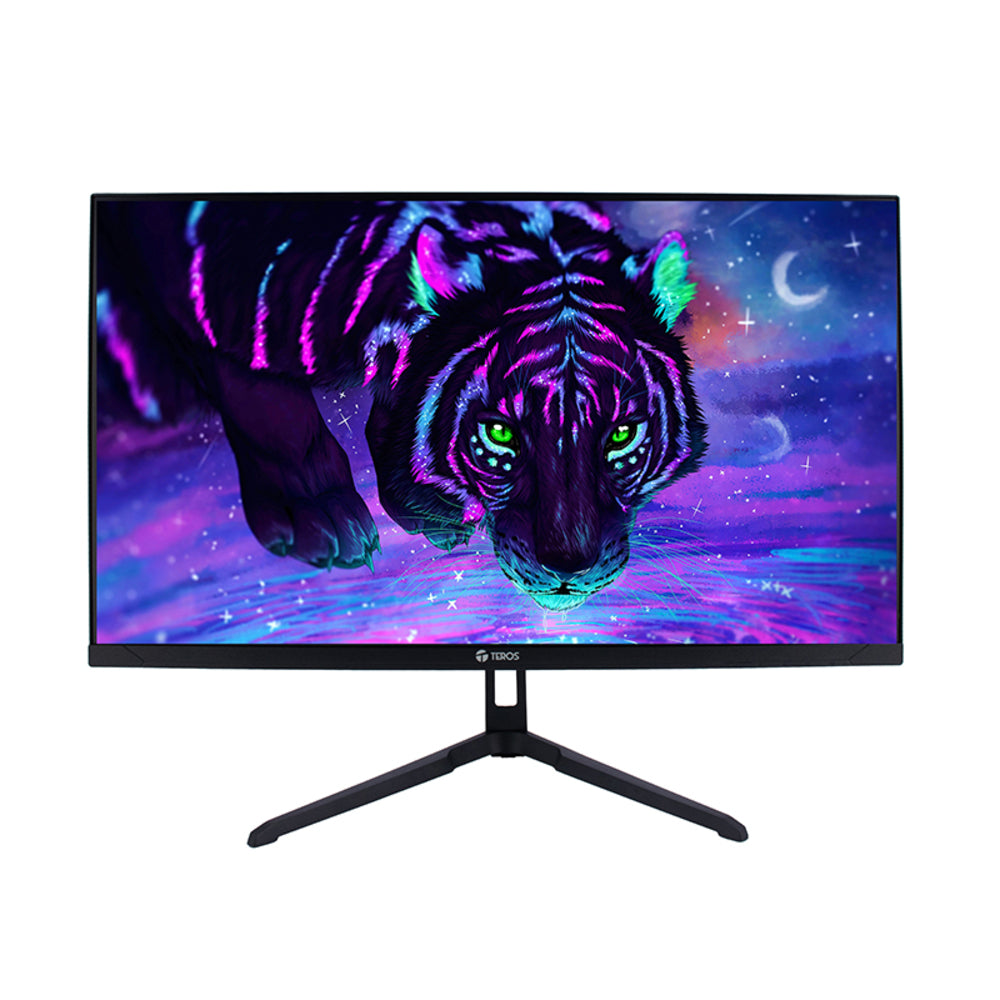 MONITOR PLANO GAMING TEROS TE-2475G, 24.5" FHD VA, 180HZ, 1MS, HDMI, DP, AUDIO, USB