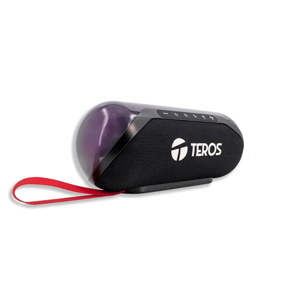 Parlante Bluetooth Teros TE-6046N Negro 20W RGB TWS Bluetooth 5.3 USB