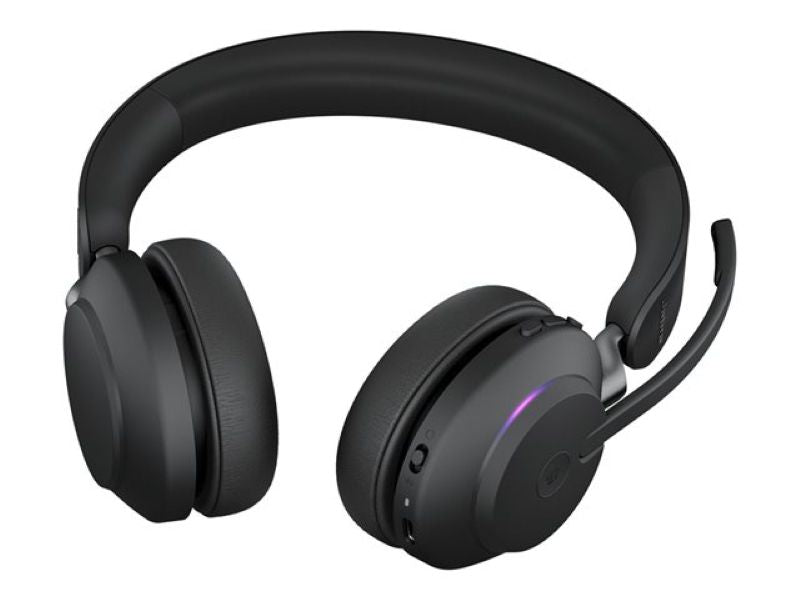 Audífonos Jabra Evolve2 65 MS Stereo Bluetooth USB-A Microsoft Teams Negro