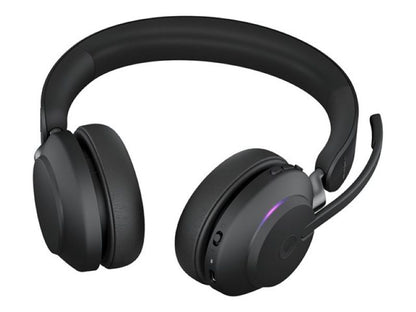 Audífonos Jabra Evolve2 65 MS Stereo Bluetooth USB-A Microsoft Teams Negro