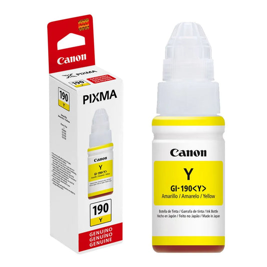 TINTA CANON GI-190 YELLOW BOTELLA